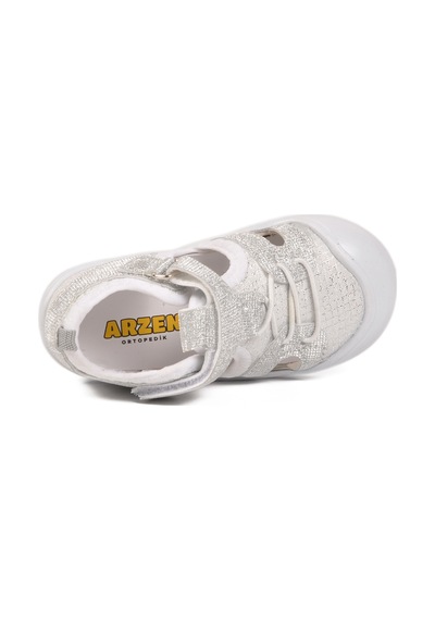 Arzen 26a77 B Gümüş Kız Çocuk Sandalet