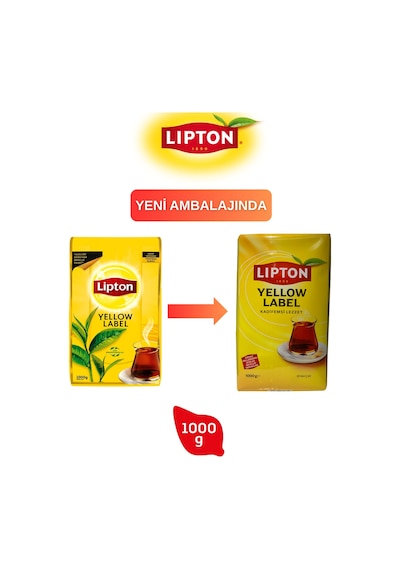 Lipton Yellow Label Siyah Dökme Çay 1 KG