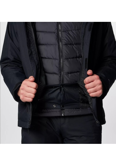 Columbia Whirlibird V Interchange Jacket Siyah Erkek Outdoor Kayak Mont Wm9191 Siyah