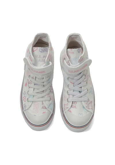 U.s. Polo Assn. Penelope Hı Jr 5fx Beyaz Kız Çocuk High Sneaker 000000000101946588 Beyaz