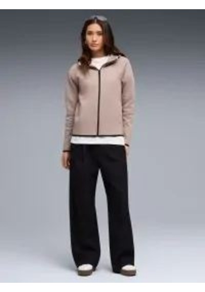 Evostrıpe Full-zip Hoodie Dk Kadın Sweatshirt 69189888 Bej