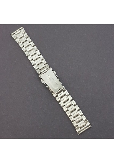 Çelik Metal Kol Saat Kordonu Yandan Basma Anahtarlı 26 Mm (A-01)