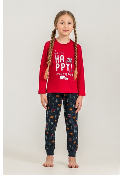 Rolypoly Be Happy Everyday Anne Kız Kırmızı Uzun Kol Pijama Takım Rp3932-a-v1 Rp3932-a-v1 Rolypoly Be Happy Everyday Anne Kız Kırmızı Uzun Kol Pijama Takım Rp3932-a-v1 Rp3932-a-v1