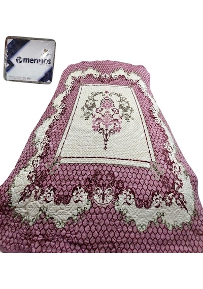 Merinos Fashion Tek Kişilik Vizon Battaniye 155x215 -jade Pembe