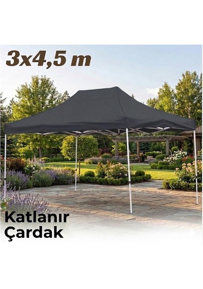 Missidea 3 4,5 Makaslı Katlanır Çardak Antrasit