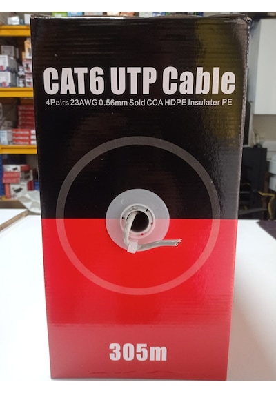 Gabble Gab-ck305 Cat6 305mt İç Ortam Kablo Od 0.50mm
