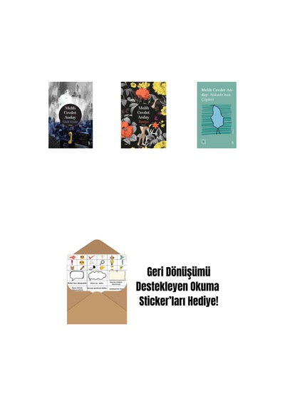 Gizli Emir Ciltli + Raziye Ciltli + Everest Açıkhava 3 - Mikado Nun Çöpleri + Okuma Sticker'ları