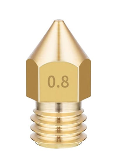 Koodmax 3d Yazıcı Printer Mk8 Extruder 1.75mm/ 0.8mm Baskı Kafası Nozzle