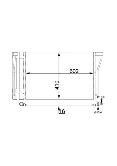Behr Klima Radyatörü S63n - F10-f12-f23 Mhl-ac 781 000s