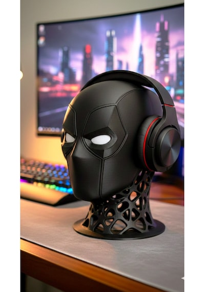 Sincara Home Deadpool Kulaklık Standı Siyah