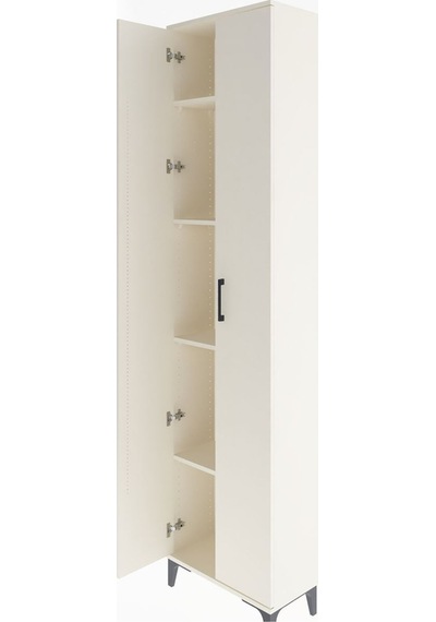 Arges Dolap 4 Raflı 2 Kapaklı 60x30x243 Aytaşı-aytaşı Aytaşı
