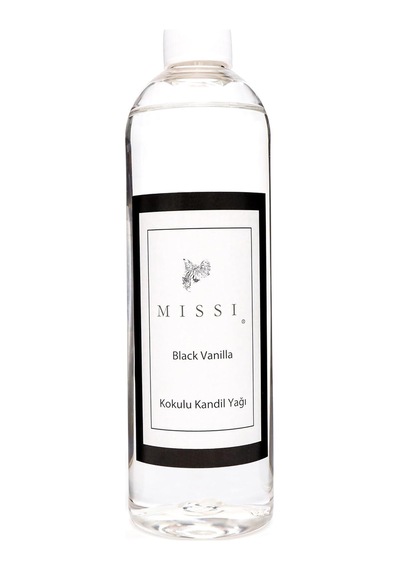 400 Ml Black Vanilya Kokulu Kandil Yağı Standart