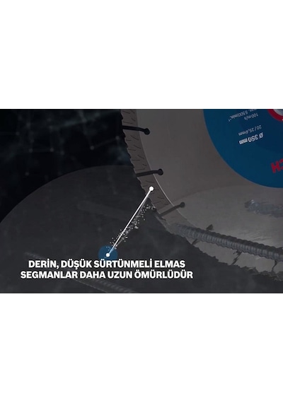 Bosch Expert Multimaterial Yapı Malzemeleri İçin Elmas Testere 350 Mm