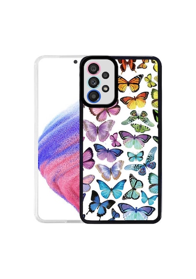 Zore Galaxy A33 5g Kılıf Nvth M-fit Desenli Kapak - Butterfly No3