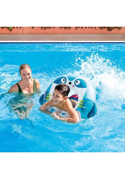 Intex Sevimli Tembel Hayvan Figürlü Çocuk Yüzme Simidi 76 Cm 59266