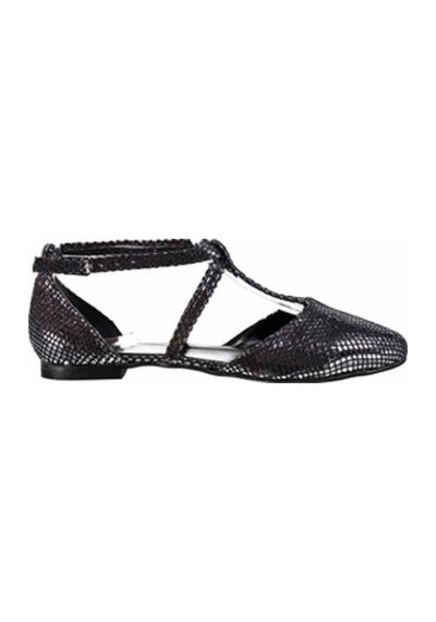 Fox Shoes Platin Kadın Babet D726537307