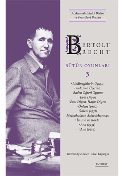 Bertolt Brecht - Bütün Oyunları 3 + Bertolt Brecht - Bütün Oyunları 1 Ciltli + Okuma Sticker'ları