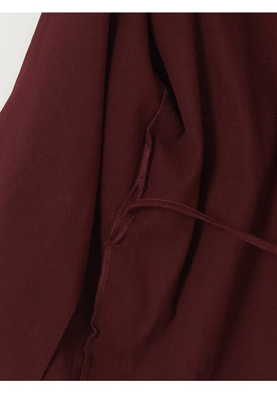 Lcw Modest Mürdüm Kruvaze Yaka Kadın Tunik