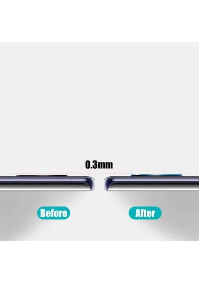 Kilifone - Huawei Mate 40 Pro Uyumlu - Kamera Lens Koruyucu Cam Koruma - Şeffaf