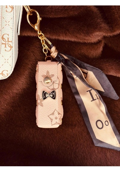 Elora Atelier Mini Çanta Rujluk Charm Pudra