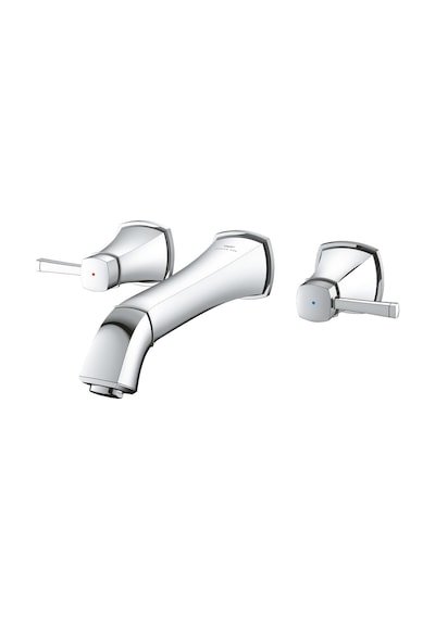 Grohe Grandera 3 Delikli Duvardan Lavabo Bataryası L-Boyut - 20623000 Gümüş