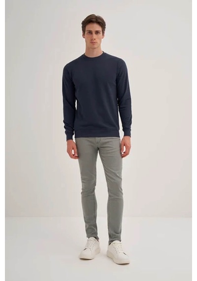 Cazador Slim Fit Lacivert Erkek Sweatshirt 56100