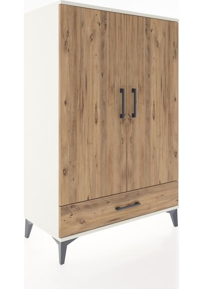Hyperion Dolap 3 Raflı Tek Çekmeceli 2 Kapaklı 88x44x134 Ayta... Aytaşı