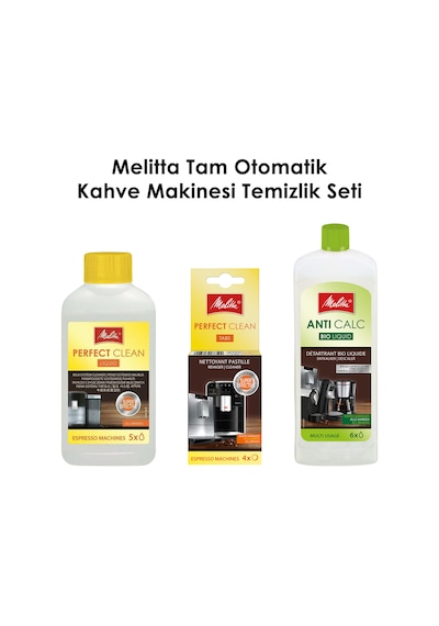 Melitta Tam Otomatik Kahve Makinesi Temizlik Seti Standart