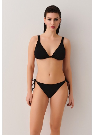 Suwen Üçgen Bikini Üst Sbn25580012 Siyah