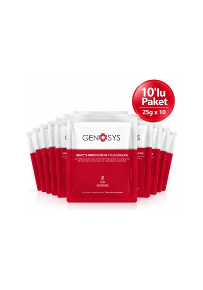 Genosys Intensive Repair Collagen Cilt Bakım Ürünü 10lu Paket 25 G X 10