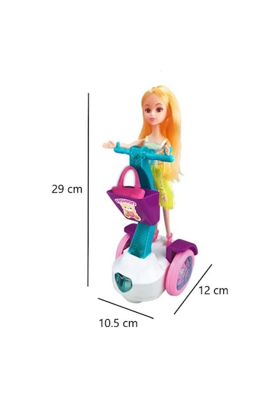 Işıklı Ve Sesli Sensörlü Dans Eden Bebek - Pilli Eğitici Oyuncak Bebek Bump & Action 3+ Yaş