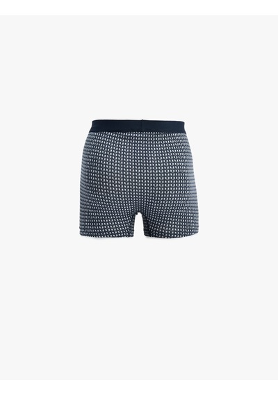 Koton Pamuklu Desenli 3'lü Boxer Seti Bej Desenli 6slm90018mk Ekru Desenli