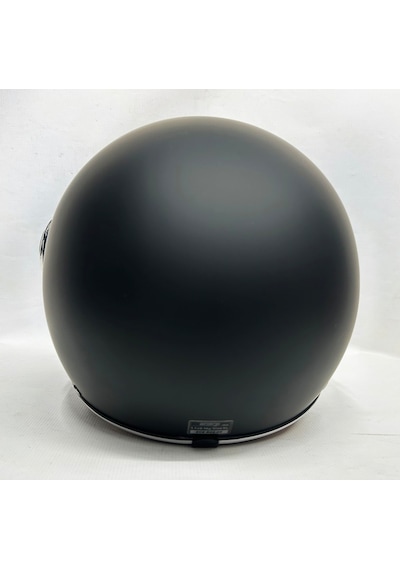 Nero Tk-06 Şefaf Vizörlü Yarım Açık Kask Mat Siyah