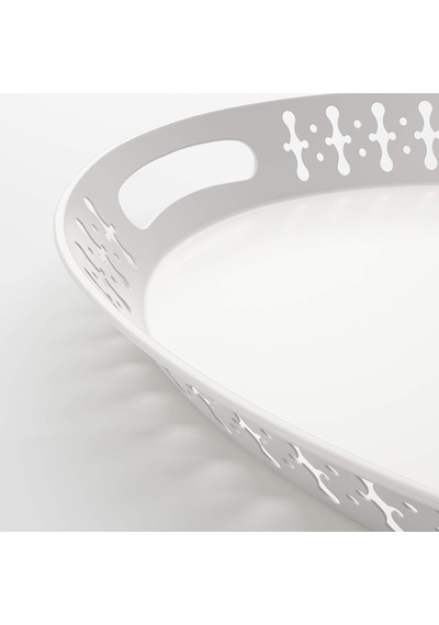 Ikea Romantısk Tepsi, 52x39 Cm, Beyaz Sku: Smg8690010554000