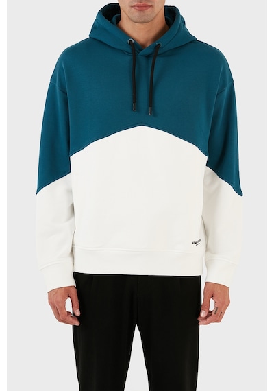 Armani Exchange Erkek Sweat 6rzmlb Zj4xz 21cn Lacivert-beyaz Beyaz