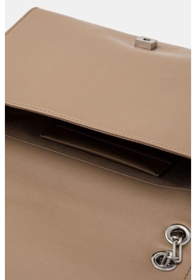 Calvin Klein Mını Lıne Quılt Shoulder Bag-7366 Kahverengi
