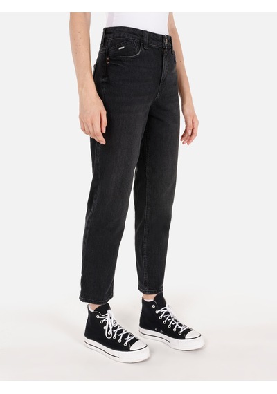 Colins 896 Maria Mom Fit Yüksek Bel Daralan Paça Jean Kadın Pantolon Cl1070697 Denim