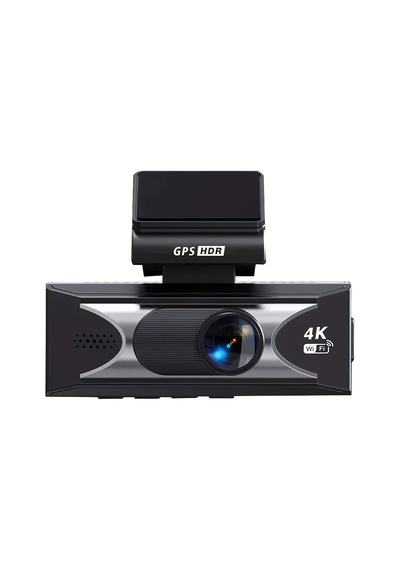 Wiwu Wi-dc201 4k Ultra Hd Ön Ve Arka Akıllı Araç Kamerası Wifi Destekli Siyah