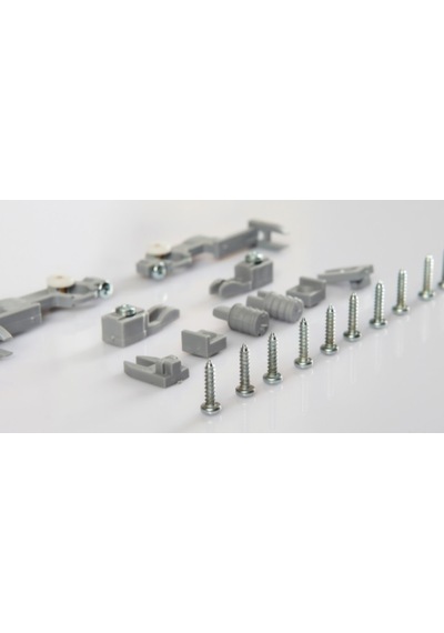 Sürme Kapak Cam 4Mm Alt Tutucu 2Mt Alb 7600