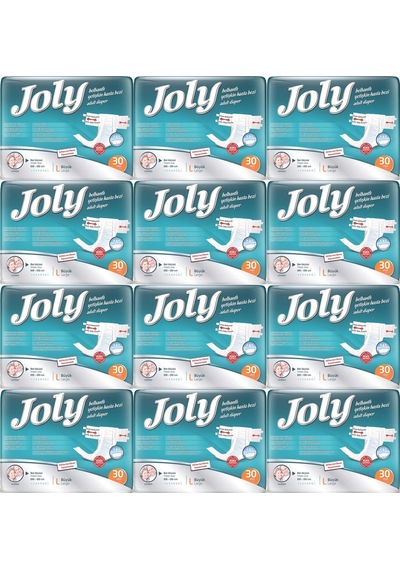 Joly Yetişkin Bezi Bel Bantlı L - Büyük - Large 360 Adet