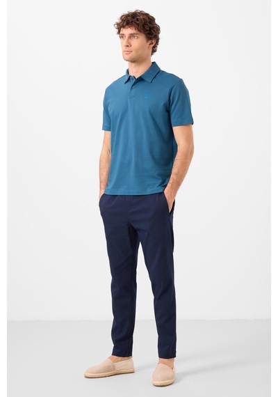 Tommylife Lacivert Standart Fit Dokuma Hafif Esnek Chino Erkek Pantolon - 82179 Lacivert
