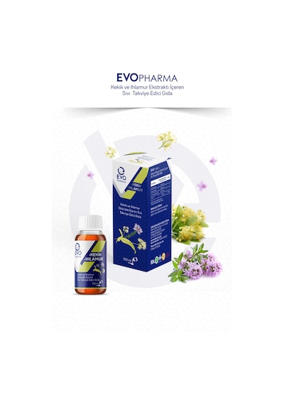 Evo Pharma Evopharma Kekik Ve Ihlamur Ekstraktı Içeren Sıvı Takviye Edici Gıda 100 ML