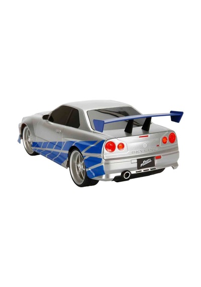 Fast & Furious Uzaktan Kumandalı Nissan Skyline 1:16 Ölçek 29 Cm Usb Şarjlı Kumandalı Araba Çok Renkli