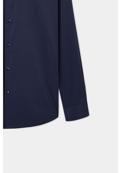 Twn Slim Fit Lacivert Düz Travel Gömlek 6ef02ad10288m Çok Renkli