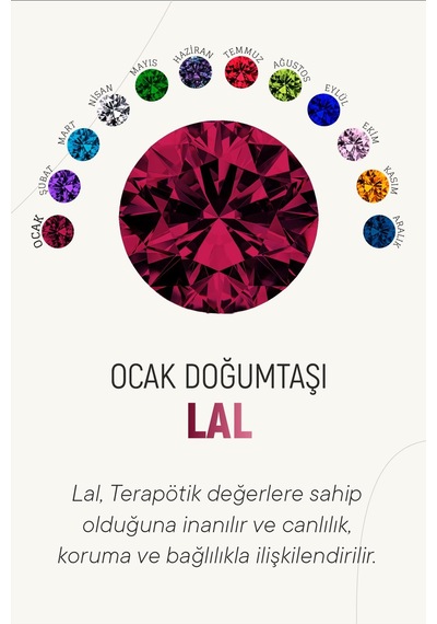 Ocak Lal Doğum Taşı Rose Tektaş Çivili Gümüş Küpe Gümüş