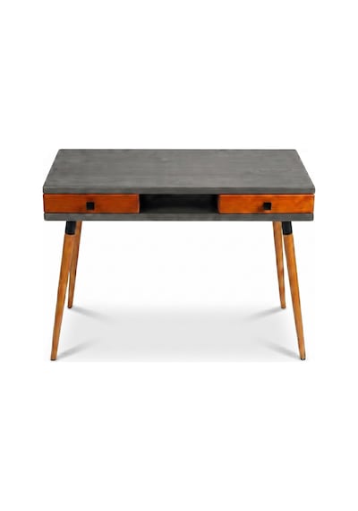 Mobenta Modest Desk: Masif Çalışma & Laptop Masası 2 Çekmece 1 Bölme - 120x60 An-bk Antrasit-bakır Mobenta Modest Desk: Masif Çalışma & Laptop Masası 2 Çekmece 1 Bölme - 120x60 An-bk Antrasit-bakır