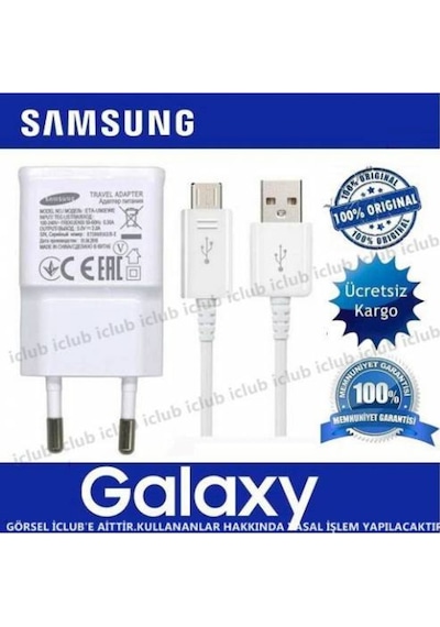 Mobilgo Samsung Uyumlu Galaxy Hızlı Şarj Aleti J2 J5 J7 A3 A5 A7 S3 S4 Mini
