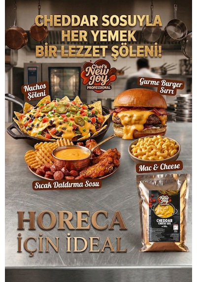 Cheddar Sos 1000 G X 12 Adet - 1 Koli Koli Bazlı Avantaj Paketi