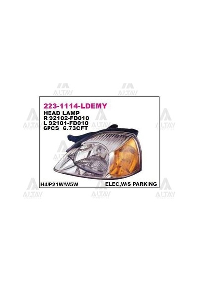 DEPO 223-1114R-LDEMY Far Rio 03- Sağ (Motoru Uzerınde)