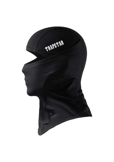 Flex Siyah Yazı Baskılı Kar Maskesi Model 2 Balaklava Balaclava Reflektörlü Maske Boyunluk Motor Kask